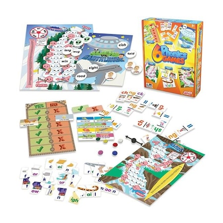 Junior Learning Junior Learning JRL401 6 Phonics Games JRL401